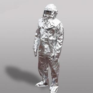 消防材器备50001℃度隔热高服铝箔100装0℃防火服防护服工作服耐