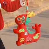 新年883毛偶绒玩摆香囊件中国风国风包香新年礼物