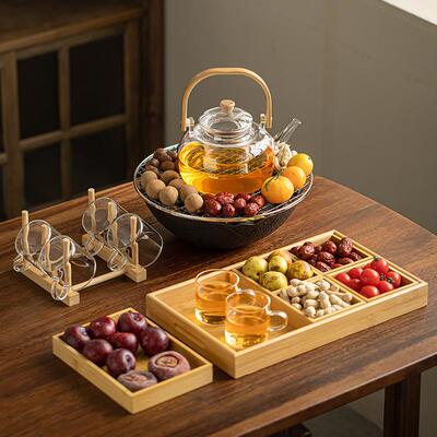 陶瓷围炉煮室家用全套陶电炉花HFAL2311茶内茶茶具套装玻璃煮茶壶