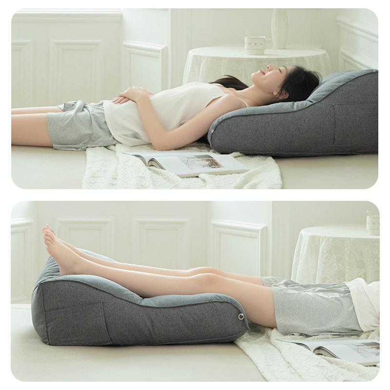 靠垫发床头靠背垫孕看妇腰枕抱枕座椅书靠枕靠背230919阅读枕多沙