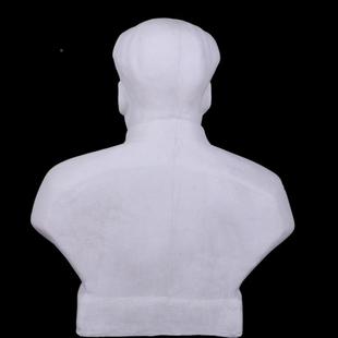 半兰特伟人毛泽东身像家居摆件毛主QHZ席膏像毛泽石东石膏像摆勃