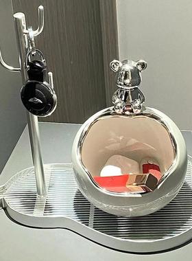 随ins风入沐户鞋柜放钥匙收入门玄0关桌面纳装饰件家用乔迁摆新居