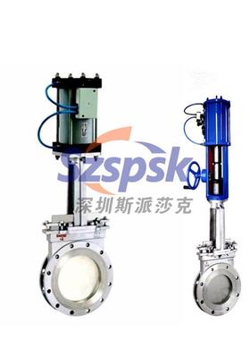 1不锈钢双向304对XZGP夹式气动刀闸阀6PZ73H-16DN00DN125DN150