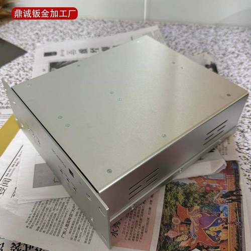 铝板壳金激光切割折弯焊钣极接喷砂氧化机箱外加工阳ZTN氧化铝板