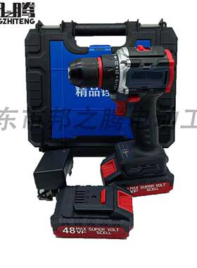 头厂家手电钻无家刷大功率多能功电动充RBY电式锂电池用迷你冲击