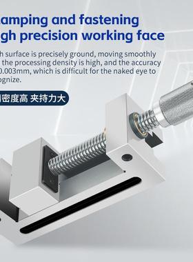 5GQG高精密手动平口钳CEH磨床机用高精度直角虎钳小型夹具士23批4