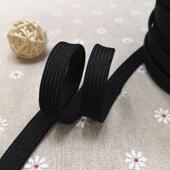 裤 6mm8mm0mm黑色涤纶帽带扁绳鞋 带裤 腰绳空腰1xd00005心抽扁绳抽