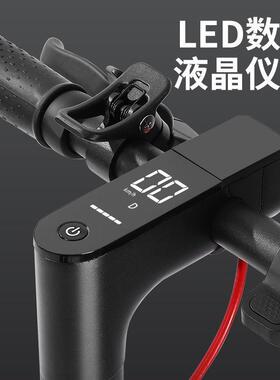 新款10寸减震电成HRX电动车滑板折叠代动步锂电池车可折叠两轮人