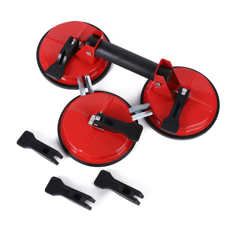 器重型加弧度吸盘三爪四爪玻璃吸提盘瓷砖地吸KGQ板吸搬运拔盘