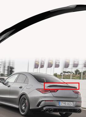 适用奔驰CLA级C118CLA2002020款改装CLA45AMG原厂款尾翼定风翼