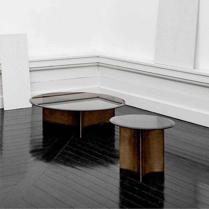 北欧极简创意圆形茶几意式小户型不锈钢轻奢玻璃茶几沙发边几阳台,农用物资,其他肥料,淘宝优惠券,粉丝福利购,淘宝优惠卷