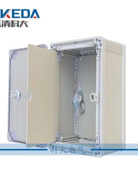 科大电气PVC防水箱带中门透明盖系列300*200*300塑料电气箱体