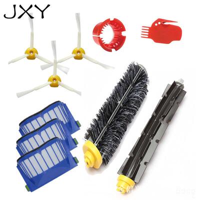 iRobotroomba扫地机配件600系列滤网边刷胶刷配件清洁耗材配件