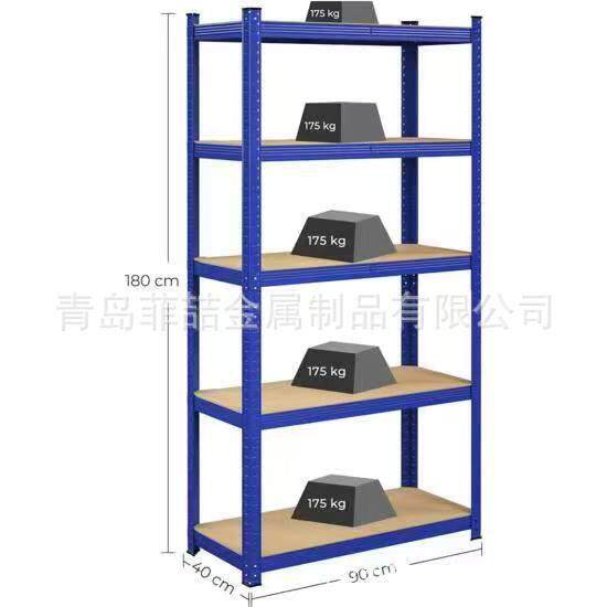 欧美畅销镀锌轻型商超仓储仓库工业家用书架货架日韩出口货架