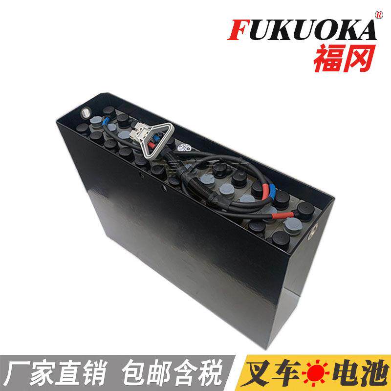 24V丰田FBR9站驾牵引电瓶390Ah福冈电动叉车电池工厂6PBS390原理