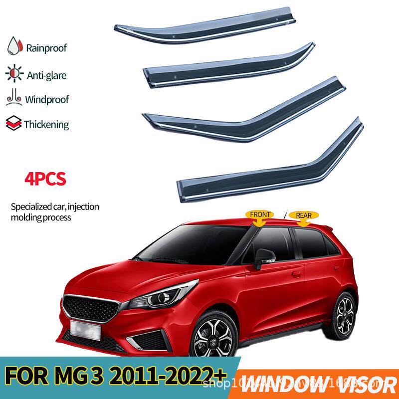 适用于名爵MG3车窗晴雨挡侧窗遮雨板MG32011-2022+Windowvisors
