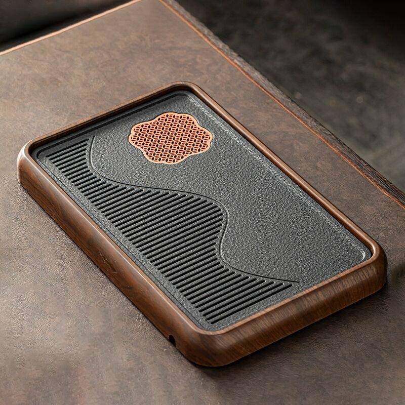 乌金石茶盘家用茶台沥水盘茶托盘茶具2024新款茶海套装干泡长方形,纺织面料/辅料/配套,纺织机械配件,淘宝优惠券,粉丝福利购,淘宝优惠卷