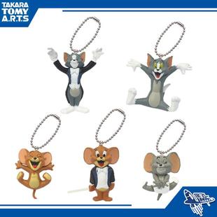 TOMY扭蛋汤姆与杰瑞小挂件猫和老鼠音乐会挂件玩具公仔泰菲
