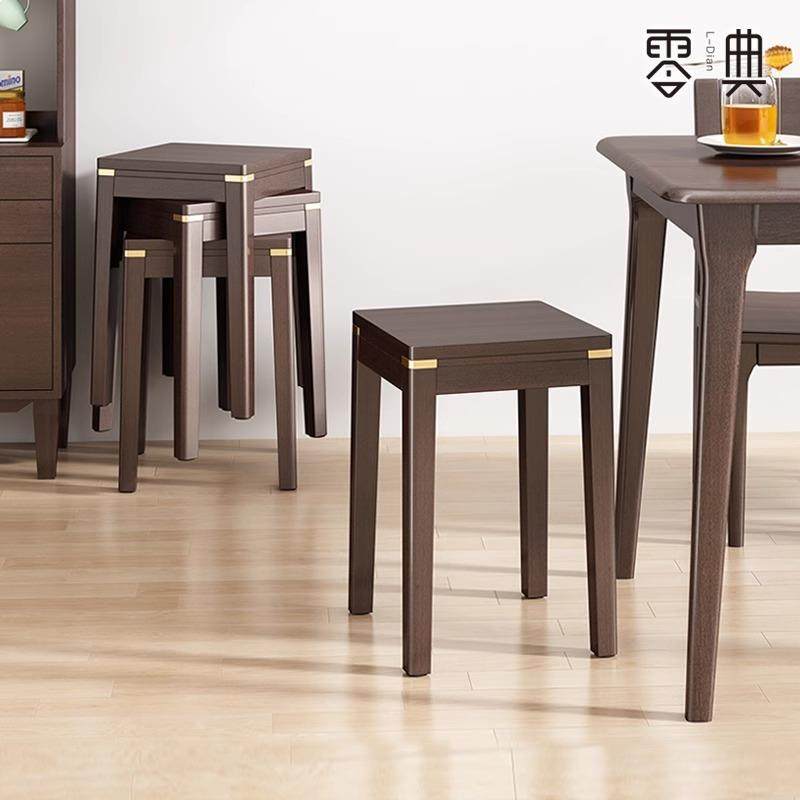 实木餐桌凳家用新中式网红可叠放方凳木板凳客厅简约软高凳子,纺织面料/辅料/配套,纺织机械配件,淘宝优惠券,粉丝福利购,淘宝优惠卷