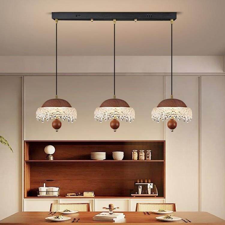 法式复古楼梯间走廊过道吸顶灯中古风胡桃木色餐厅吊灯卧室床头灯,纺织面料/辅料/配套,纺织机械配件,淘宝优惠券,粉丝福利购,淘宝优惠卷