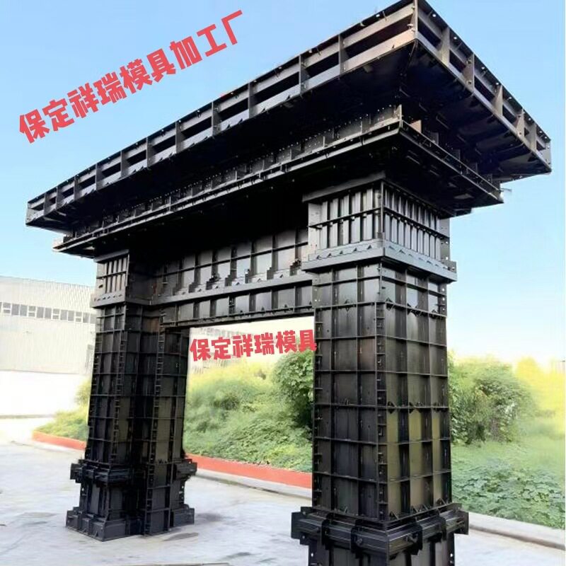 景区门楼模具新建房门楼模具别墅大门楼模具新中式别墅门楼模具厂