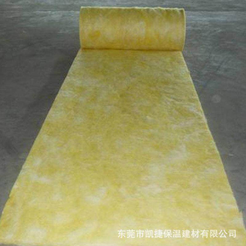 复合防火玻璃棉毡铝箔贴面保温隔音玻璃棉毡建筑隔热玻璃棉毡