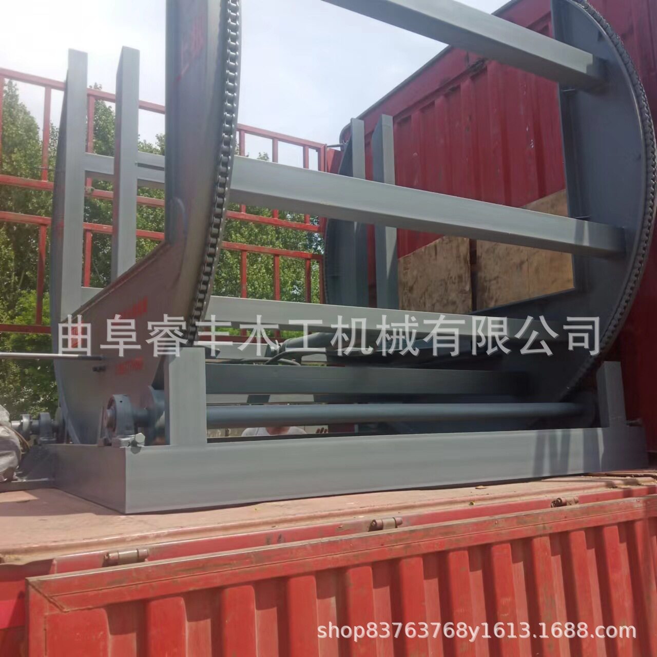 整摞纸箱液压翻板机自动上压翻板机体温一体翻板机90-180度旋转