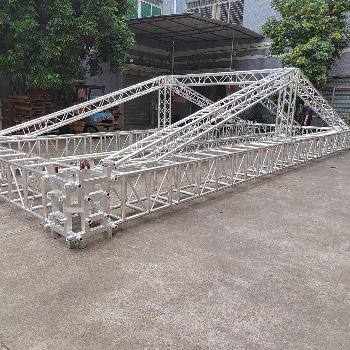 广告婚庆展会背景展示架搭建活动灯光架铝合金绗架500*600