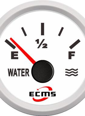 发动机组步进电机指针水位计0-190ohm白色表盘白色前盖