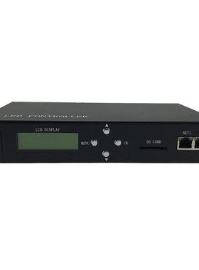 H801TC可联机脱机电源同步主控SD卡可编程幻彩控制器双网口输出