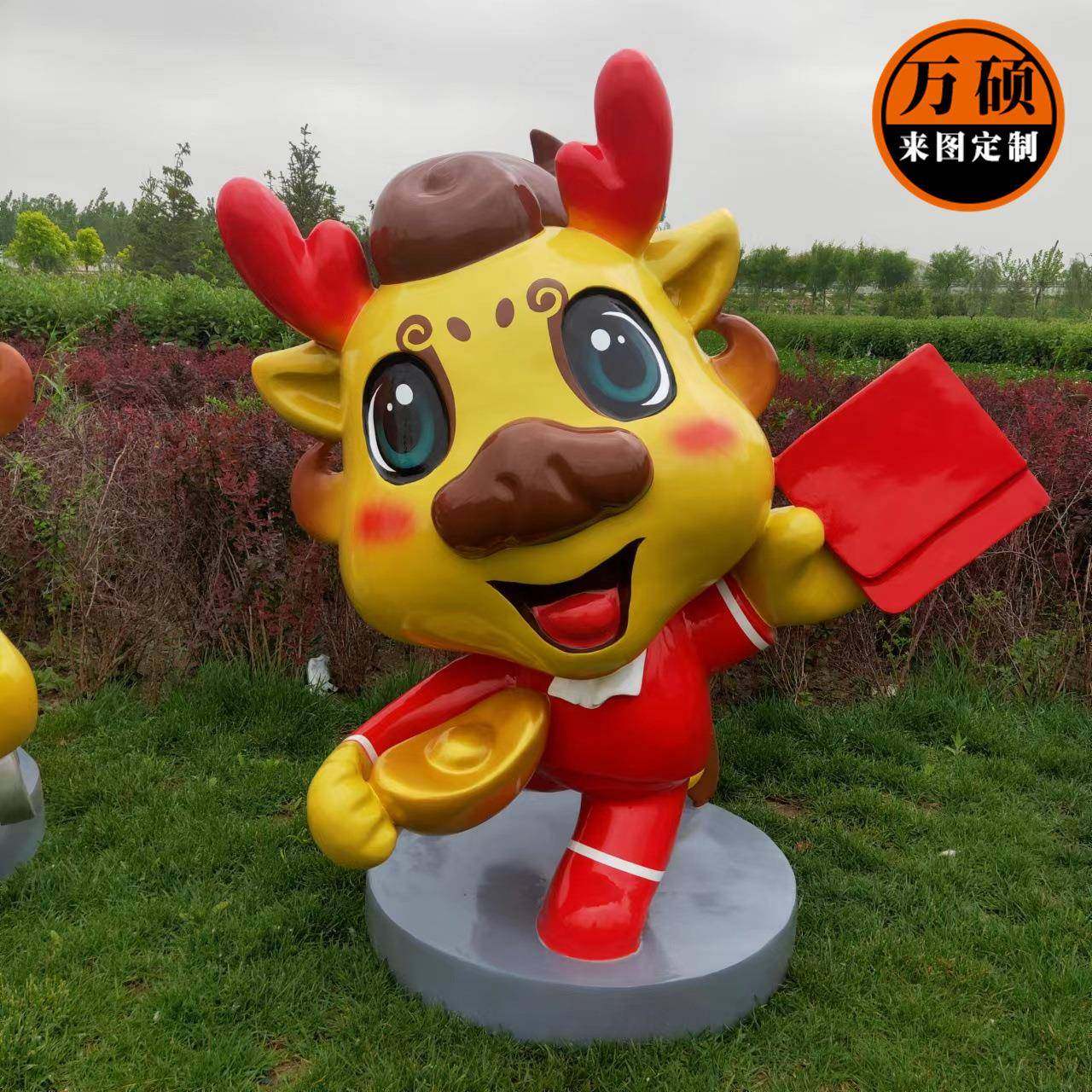 雕塑雕像人物像卡通户外景观石雕塑玻璃钢不锈钢铸铜园林摆件