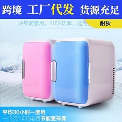 4升车载冰箱4L迷你冷暖小冰箱车家两用小型宿舍家用冷藏加热箱