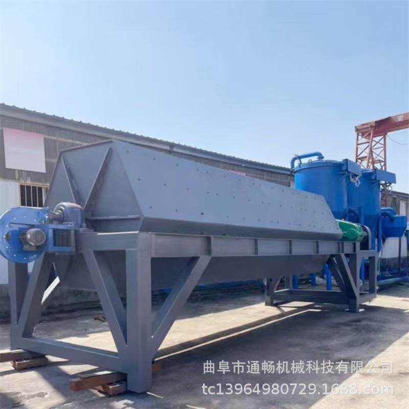 600升六角滚筒抛光机橡胶内衬抛光研磨机冲压件去毛刺研磨机