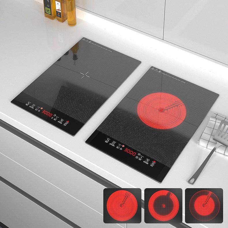 嵌入式3000W瓦电磁炉单灶电陶炉多功能商用大功率家用火锅炉外贸