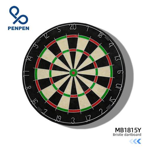 喷喷PENPEN圆网飞镖盘标准18寸剑麻飞标盘麻靶飞镖套装