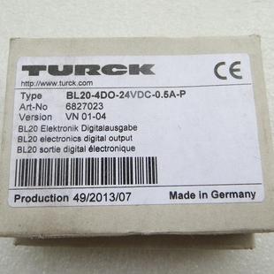 4DO 4DI 24VDC PBL20 P2DI2DO等订货 0.5A 图尔克BL20