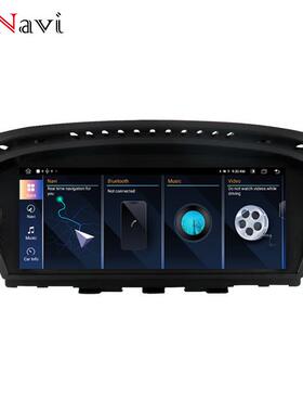 适用于宝马E60E61E63E92安卓大屏导航12.3英寸05-10款无线CARPLAY