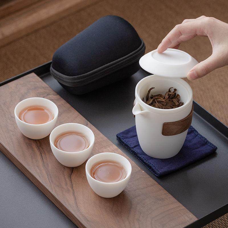户外羊脂玉白瓷快客杯一壶三杯过滤内胆泡茶壶便携式旅行茶具logo,畜牧/养殖物资,畜牧/养殖器械,淘宝优惠券,粉丝福利购,淘宝优惠卷
