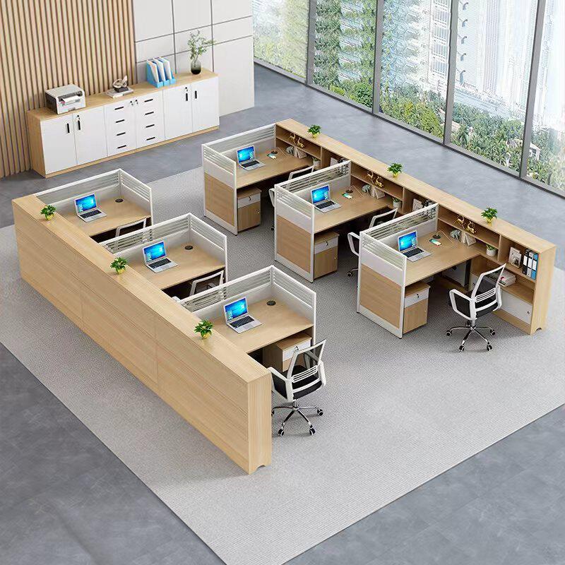办公室桌椅组合简约现代屏风职员组合/屏风工作位