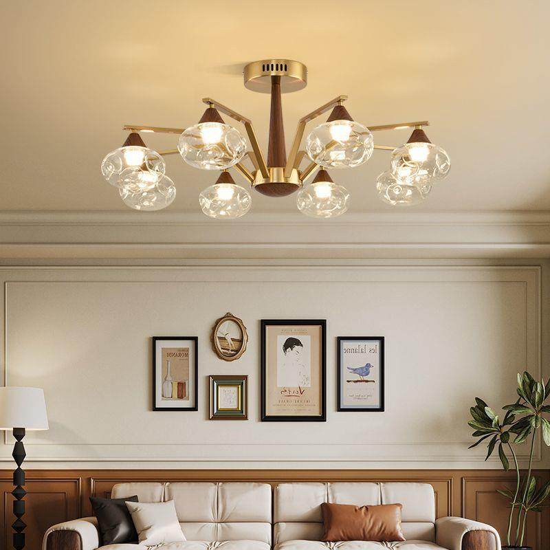 客厅吊灯现代简约法式轻奢高级感个性创意玻璃灯罩主卧室餐厅吊灯,畜牧/养殖物资,畜牧/养殖器械,淘宝优惠券,粉丝福利购,淘宝优惠卷