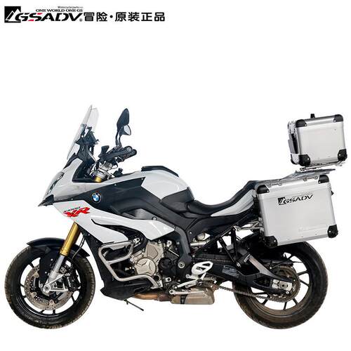GSADV适用宝马老S1000XR边箱三箱尾箱后备箱改装护杠保险杠铝合金