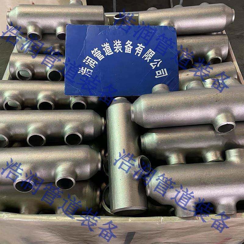 无击水加热器专用整体集合管管道工程汇气管不锈钢无缝集合管
