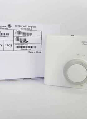Johnson江森TE730-29C-0TE730-39C-0风机盘管温控器VAV机械面板