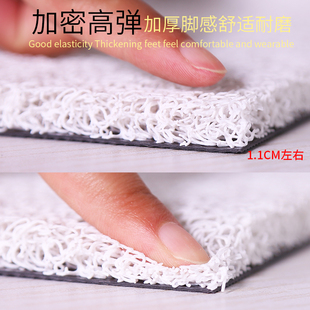 入户门丝圈地垫门垫可自由裁剪进门门口网红脚垫卡通地毯家用垫子