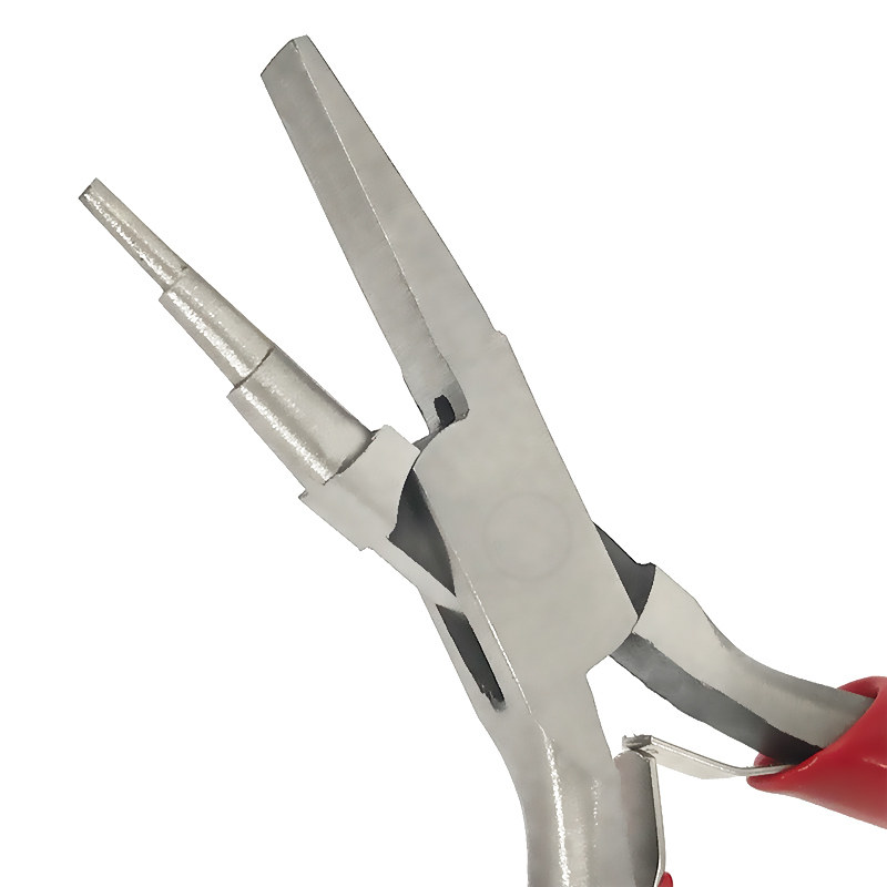 半圆钳半凹槽卷针钳绕线工具钳套装铜线珠宝首饰多功能DIY手工钳