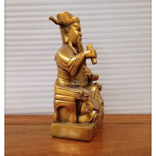 飞龙纯铜包青天包拯包公铜像青天大人铜像家居工艺品摆件