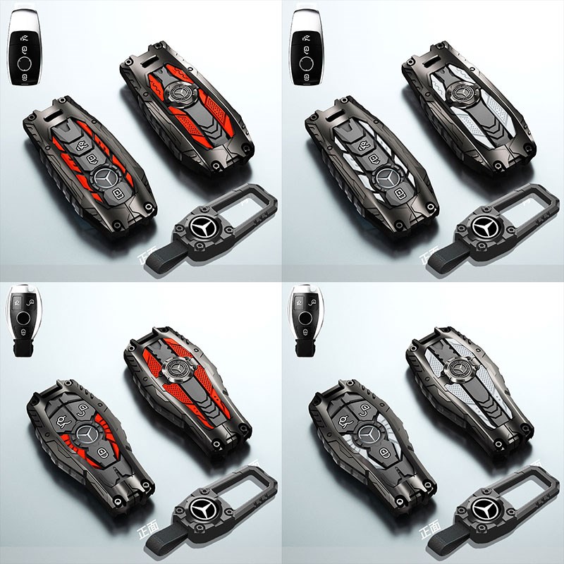 适用奔驰钥匙套奔驰e300l钥匙套gle350车c260l扣glb220壳200男glc