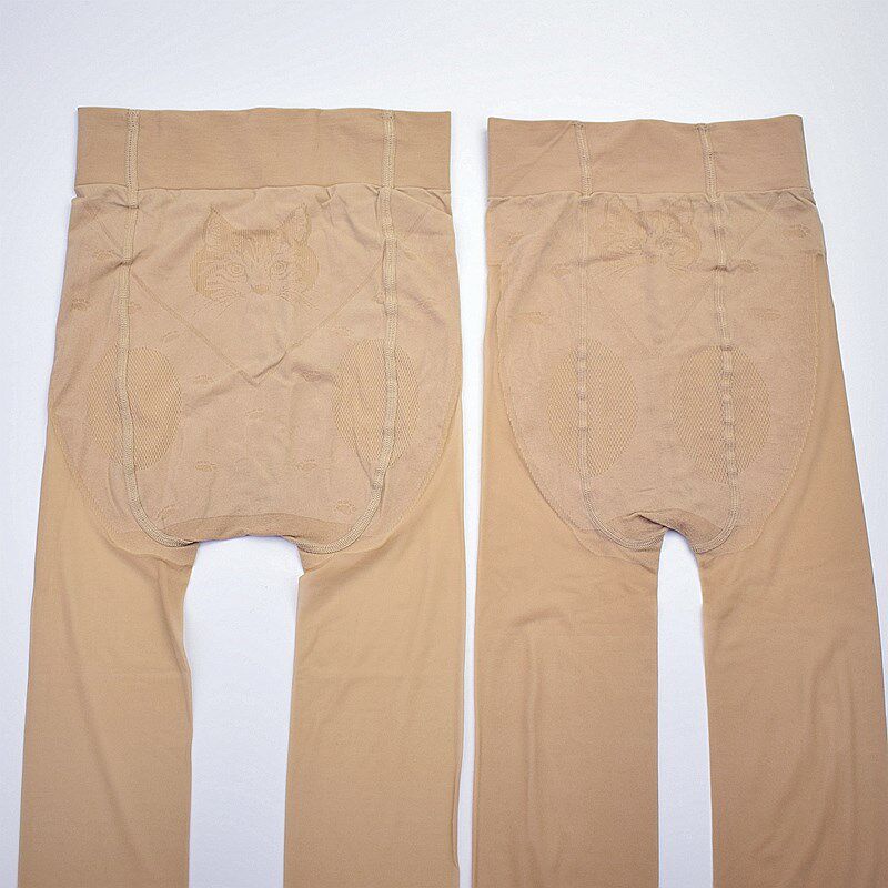 3双娜娇婷猫爪袜夏季薄款透肉加裆连裤袜子防勾丝耐撕细腻8082L