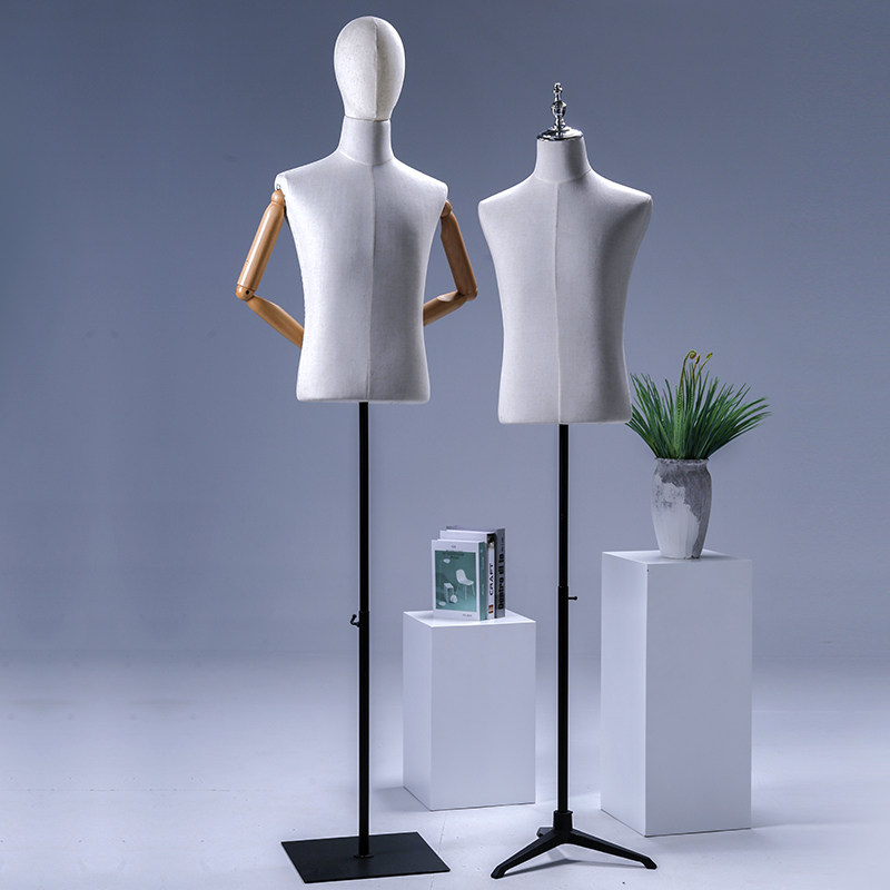 模特道具男半身人台西装礼服西服展示架服装店全身假人男装模特架