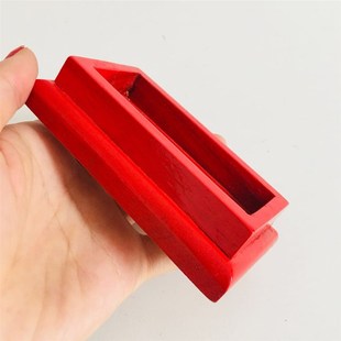 道家用品法器 道士令牌底座 令牌配套底座五雷令大号红漆底座木质